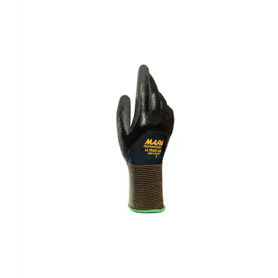 MAPA Ultrane 525 Oliebestendige Werkhandschoen Nitril Grip & Proof Zwart/Grijs - Maat 9