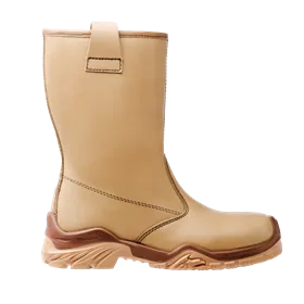 PERF Beaufort S3+ON Gevoerde Veiligheidslaars - Waterbestendig Leder & Composiet Zool - Maat 39