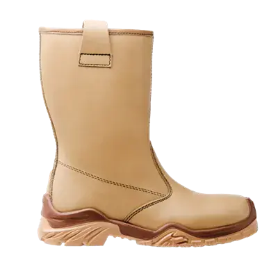PERF Beaufort S3+ON Gevoerde Veiligheidslaars - Waterbestendig Leder & Composiet Zool - Maat 44