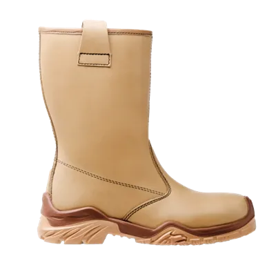 PERF Beaufort S3+ON Gevoerde Veiligheidslaars - Waterbestendig Leder & Composiet Zool - Maat 44