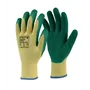PSP 10-140 Werkhandschoen Latex Allround Groen/Geel – Ruwe Grip & Slijtvast, Maat 9