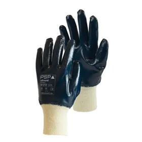 PSP 10-212 Nitril Werkhandschoen – Gesloten Rug & Oliebestendige Grip - Maat 10
