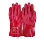 PSP 10-427 Oliebestendige Werkhandschoen PVC 27 cm Rood - Maat 10