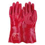 PSP 10-445 Oliebestendige Werkhandschoen PVC 45 cm Rood - Maat 10