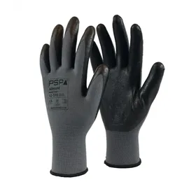 PSP 10-510 Werkhandschoen Nitril Foam Zwart – Oliegrip & Vloeistofdichte Palm, Maat 10