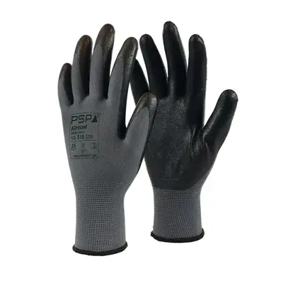 PSP 10-510 Werkhandschoen Nitril Foam Zwart – Oliegrip & Vloeistofdichte Palm, Maat 9