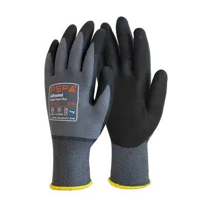 PSP 10-570 Allround Werkhandschoen NF Zwart – Nitril Foam, Ademend & Comfortabel - Maat 12