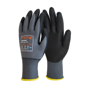 PSP 10-570 Allround Werkhandschoen NF Zwart – Nitril Foam, Ademend & Comfortabel - Maat 7