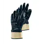 PSP 15-222 Snijvaste Werkhandschoenen Cut D - Nitril Coating, Gesloten Rug & Katoenen Kap - Maat 9