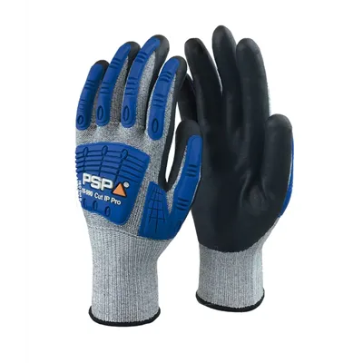 PSP 15-590 Impacthandschoen Cut D - Nitrile Grip & TPR Bescherming - Maat 8