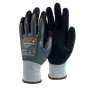 PSP 15-688 Snijvaste Werkhandschoenen Cut D - Dubbele Nitrile Coating & Lange Manchetten - Maat 10
