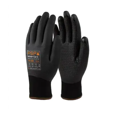 PSP 18-555 Winterhandschoenen Cut C - Gevoerd, Touchscreen & Grip Dots, Maat 8