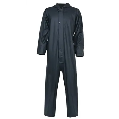 PSP 30-103 Regenoveral Bergen Navy - Waterdicht, Gelaste Naden & Capuchon - Maat L