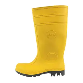 PSP 30-200 Veiligheidslaars S5 Geel - PVC/Nitril met Stalen Neus & Zool - Maat 42