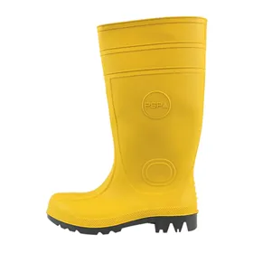 PSP 30-200 Veiligheidslaars S5 Geel - PVC/Nitril met Stalen Neus & Zool - Maat 48