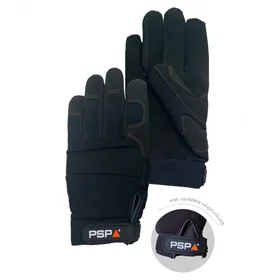 PSP 39-600 Mechanic Winterhandschoenen Zwart - Thinsulate Gevoerd & Slijtvast, Maat 11