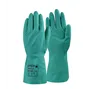 PSP 40-200 Chemische Handschoenen Groen - Nitril 33cm, Foodkeur & Oplosmiddelbestendig, Maat 7