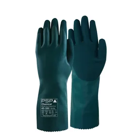PSP 40-380 Chemical Cut D Werkhandschoenen Groen - Chemisch & Snijbestendig met Grip, Maat 10