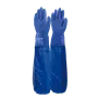 PSP 40-466 Chemische PVC Handschoenen Blauw - 66cm Triple Dipped & Oliebestendig, Maat 9