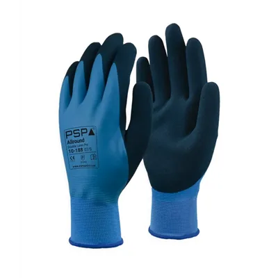 PSP Allround Werkhandschoen Dubbel Latex Gecoat Vloeistofdicht - Maat 11