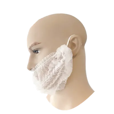 PSP Baardmasker PP Wit – Food Approved & Latexvrij – 100 Stuks