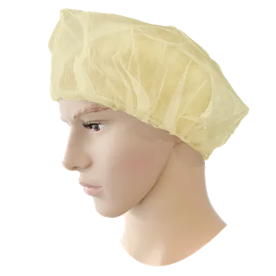 PSP Haarnetjes Baret PP Geel 53cm - 100 Stuks