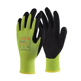 PSP Lite Pro Werkhandschoen Latex Geel – Droge Grip & Comfort, Maat 10