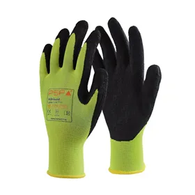 PSP Lite Pro Werkhandschoen Latex Geel – Droge Grip & Comfort, Maat 7