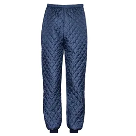 PSP Thermobroek 100% Polyester Navy - Warm & Comfortabel met Elastische Band - Maat XL