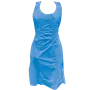 PSP Wegwerpschort Blauw - PE 20my 125×80cm - 100 Stuks