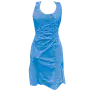 PSP Wegwerpschort Blauw - PE 20my 125×80cm - 50 Stuks op blok