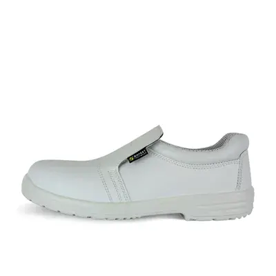 Safeet Nola Veiligheidsschoen S2 Instap Wit - Antislip & Shock Absorberend - Maat 45