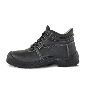 Safeet Pisa Veiligheidsschoen S3 Hoog Zwart - Stalen Neus & Antislip Zool - Maat 39