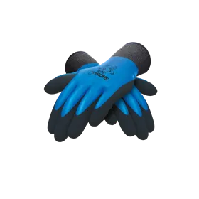 Showa 306 Werkhandschoen Latex Gecoat Blauw/Zwart - Maat 10-XXL