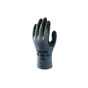 Showa 310 Werkhandschoen Latex Zwart – Ruwe Grip & Ergonomisch, Maat 10-XL