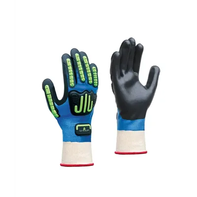 Showa 377IP Werkhandschoenen - Impactbescherming & Dubbel Nitrile Foam, Maat 10 (XXL)