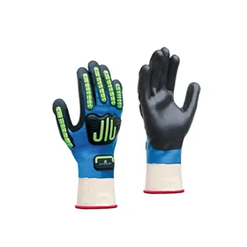 Showa 377IP Werkhandschoenen - Impactbescherming & Dubbel Nitrile Foam, Maat 9 (XL)