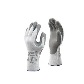 Showa 451 Winterhandschoen Latex Grijs – Warm, Antigeur & Ruwe Grip, Maat 9-L