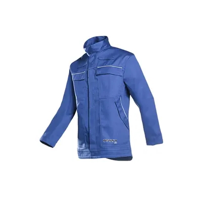 Sioen 008V Vlamvertragende Werkjas Obera Marineblauw - Maat 50
