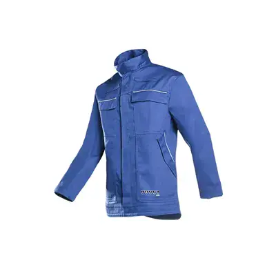 Sioen 008V Vlamvertragende Werkjas Obera Marineblauw - Maat 50