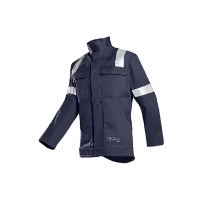 Sioen 009V Vlamvertragende Werkjas Montero Marineblauw - Maat 54