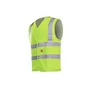 Sioen 307A Hellisan Veiligheidsvest Fluo Geel - Vlamvertragend & Antistatisch, Maat S