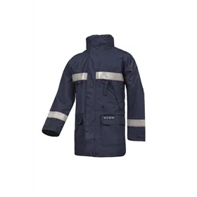 Sioen 3085 Parka Vlamvertragende Werkjas Hasnon Marineblauw - Maat M