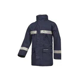 Sioen 3085 Parka Vlamvertragende Werkjas Hasnon Marineblauw - Maat M