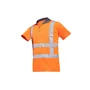 Sioen 3868 Signalisatie Polo Genari Fluo Oranje - Ademend & Comfortabel - Maat XL