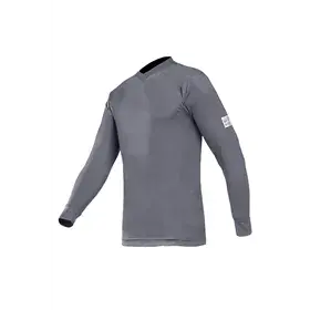 Sioen 518A Vlamvertragend T-shirt Lange Mouw Picton Grijs - Maat M