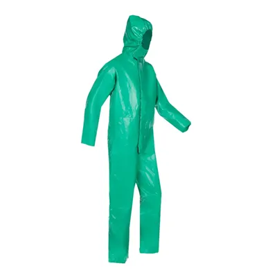 Sioen 5967 Essen Chemie-Overal Jadegroen – PVC-Coating & Industrieel Sterk, Maat 3XL