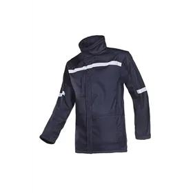 Sioen 9634 Cardini Vlamvertragende Softshell Jas Marineblauw - Maat XL