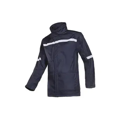 Sioen 9634 Cardini Vlamvertragende Softshell Jas Marineblauw - Maat XL