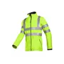 Sioen 9833 Genova Softshell Werkjas Fluo Geel - Winddicht & Reflecterend - Maat XL